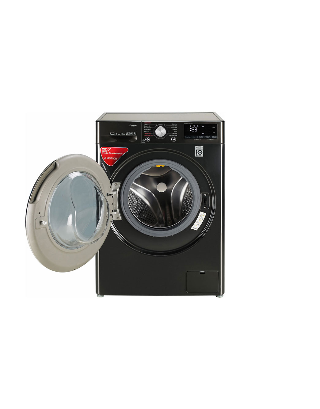 8KG LG ThinQ™ Front Load Washing Machine in Black LG NP