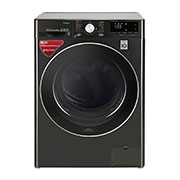 LG 8.0 kg Fully Automatic Front Load Washing Machine Black  (FV1408S4B), FV1408S4B, FV1408S4B, thumbnail 1