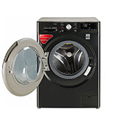 LG 8.0 kg Fully Automatic Front Load Washing Machine Black  (FV1408S4B), FV1408S4B, FV1408S4B, thumbnail 2