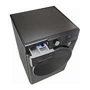 LG 8.0 kg Fully Automatic Front Load Washing Machine Black  (FV1408S4B), FV1408S4B, FV1408S4B, thumbnail 3