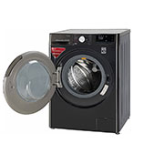 LG 8.0 kg Fully Automatic Front Load Washing Machine Black  (FV1408S4B), FV1408S4B, FV1408S4B, thumbnail 8