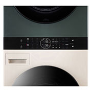 LG 21/16kg AI DD™ Front Load WashTower™, Close-up View of Center Panel, WT2116NHEG, thumbnail 6