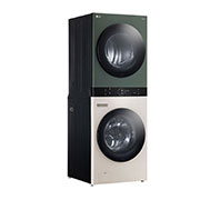 LG 21/16kg AI DD™ Front Load WashTower™, Right Side (with two doors closed for dryer and washer), WT2116NHEG, thumbnail 11