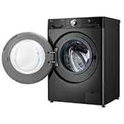 LG 11kg, AI Direct Drive Front Load Washing Machine, right side view with door open , FV1411S2B, thumbnail 11