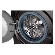 LG 11/7kg, AI Direct Drive Front Load Washer Dryer, Drum view, FV1411H2B, thumbnail 4