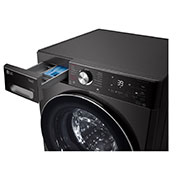 LG 11/7kg, AI Direct Drive Front Load Washer Dryer, Detegent port, FV1411H2B, thumbnail 6