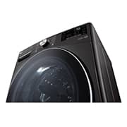 LG 21/12kg, AI Direct Drive Front Load Washer Dryer in Black Steel, Panel, F2721HVRB, thumbnail 13
