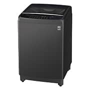 LG 10kg Smart Inverter Top Load Washing Machine in Middle Black, Right view, T2310VSAB, thumbnail 2