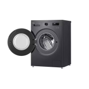 LG 9kg Front Load Washing Machine, right side open door view, FB1208S6M1, thumbnail 9