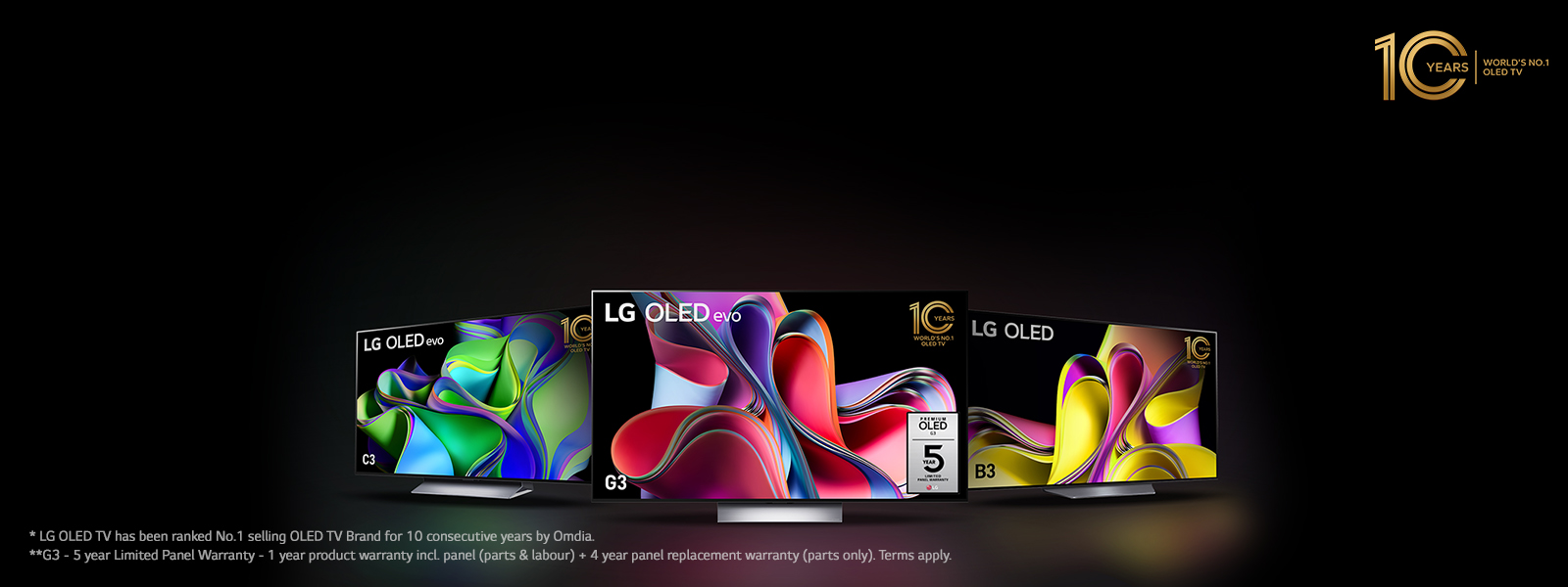 Introducing the new 2023 OLED TV Range