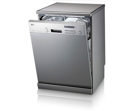 LG 14 Place Setting Stainless Steel Dishwasher (WELS 3.5 Star, 14.8 Litres per wash), LD-1415T1