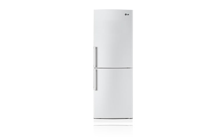 LG 305L White Bottom Mount Refrigerator, GC-305SW, thumbnail 1