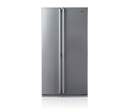 LG 581L Side by Side Stainless Steel Refrigerator, GC-B197CST, thumbnail 0