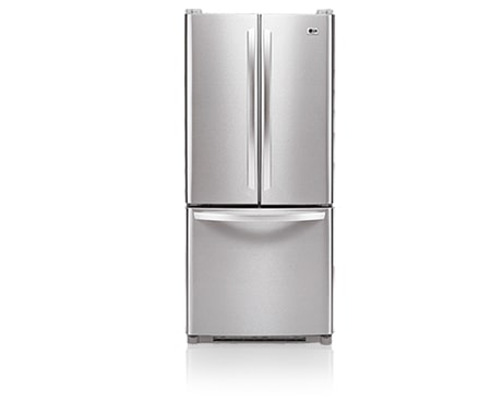 LG 591 litre Stainless Steel Slim Line 3-Door French Door Fridge, GM-B208STS