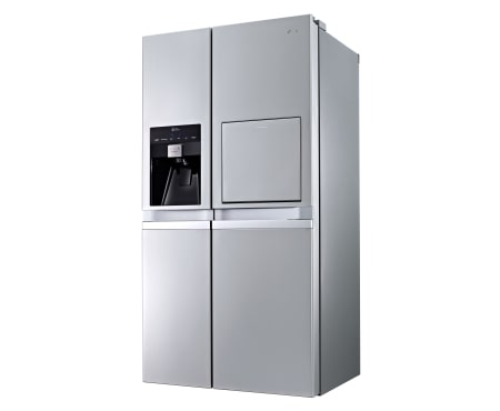 LG 590L Side by Side Refrigerator with One Touch Home Bar, GC-P227FSL, thumbnail 3