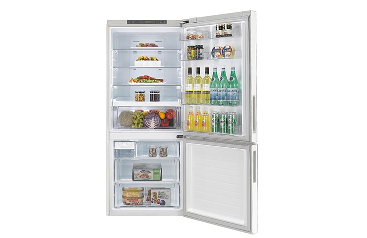 LG 450L Bottom Mount Refrigerator With 4½ Star Energy Rating, GB-450UWLX, thumbnail 4