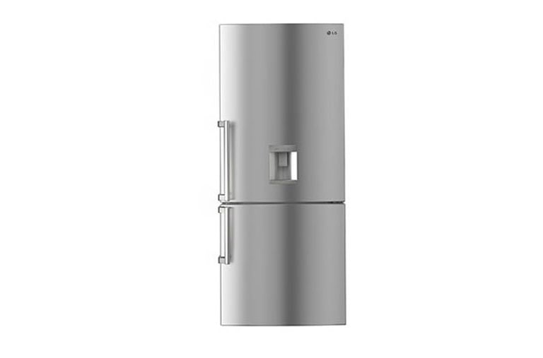 LG 450L Bottom Mount Refrigerator With 4½ Star Energy Rating, GB-W450UPLX, thumbnail 1