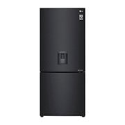LG 420L Bottom Mount Fridge with Door Cooling in Matte Black Finish, GB-W455MBL, GB-W455MBL, thumbnail 2