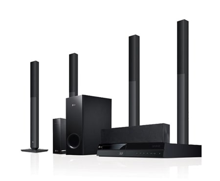 LG 3D Blu-Ray Home Theatre System with 850W Total RMS Power Output, BH6520TW