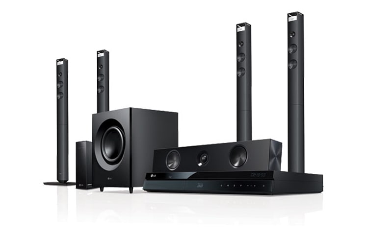 LG 3D Blu-Ray Home Theatre System with 1100W Total RMS Power Output, BH9520TW, thumbnail 1