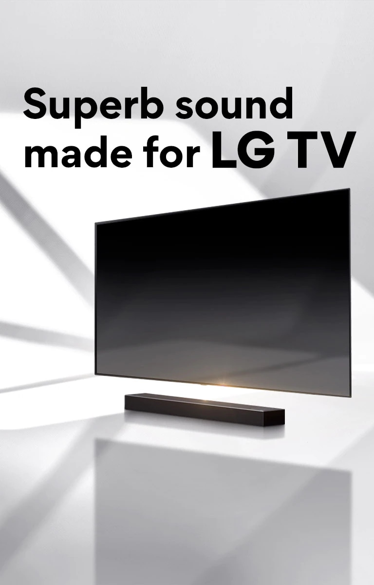 Superb sound, made for LG TV