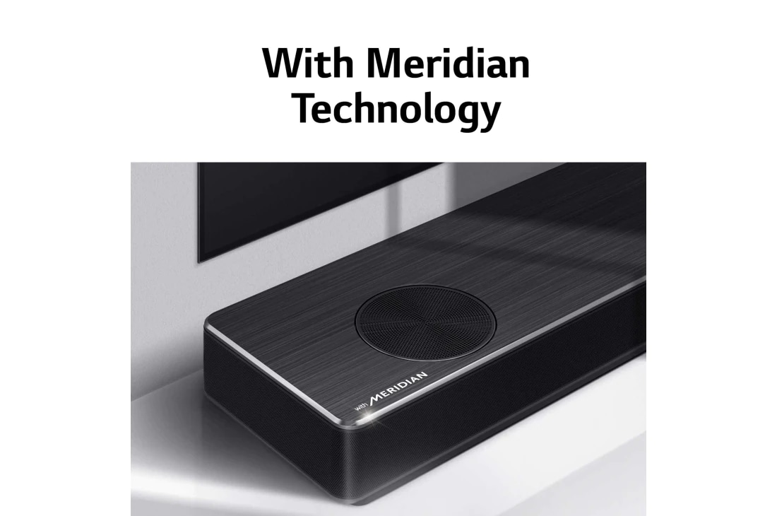 LG SP11RA, & Meridian Dolby 7.1.4ch Soundbar Zealand LG with Atmos® | 770W, New
