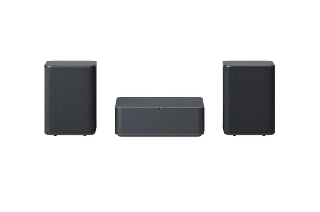 LG 2.0 ch and 140W Sound Bar Wireless Rear Speaker Kit, SPQ8-S, SPQ8-S