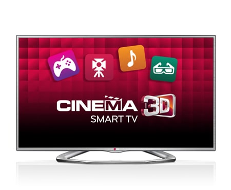 LG 42'' (106cm) Full HD Smart 3D LED LCD TV, 42LA6230