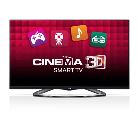 LG 47'' (119cm) Full HD Smart 3D LED LCD TV, 47LA6620