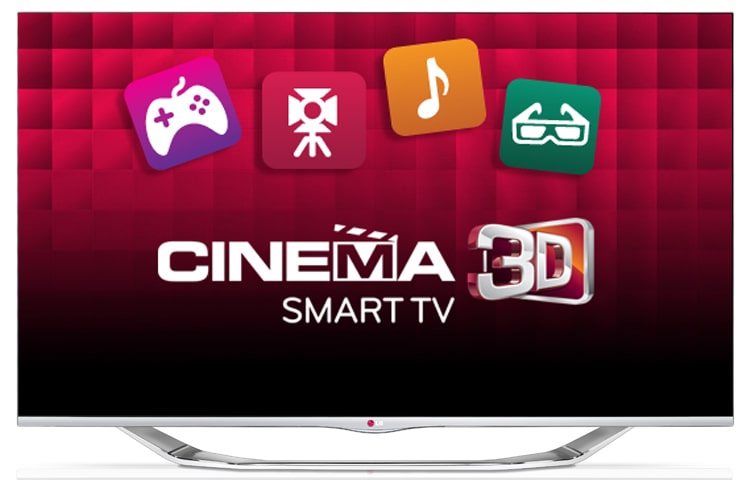 LG 55'' (139cm) Full HD Smart 3D LED LCD TV, 55LA7400, thumbnail 1
