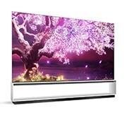 LG SIGNATURE Z1 88 inch 8K Smart Self-Lit OLED TV w/ AI ThinQ®, OLED88Z1PTA +30 degree left side view, OLED88Z1PTA, thumbnail 4