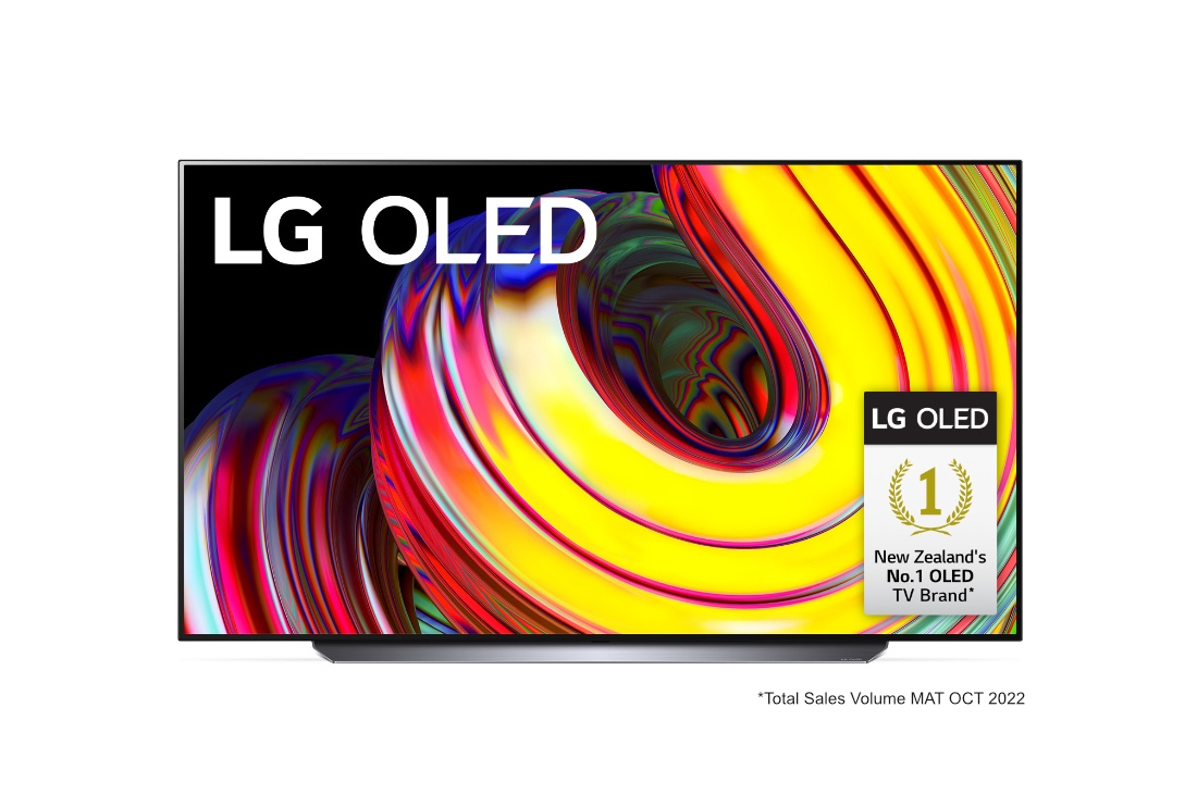 LG CS 55 inch 4K OLED TV with Self-Lit OLED Pixels, Front view , OLED55CS6LA