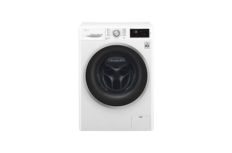 LG 7.5kg Front Load Washing Machine with 6 Motion Direct Drive, WD1475NCW