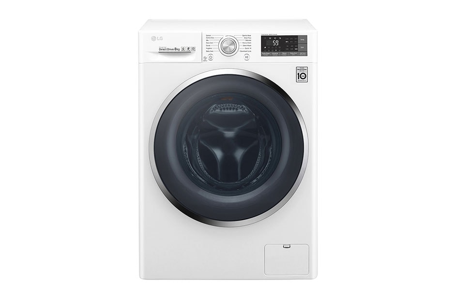 LG 8kg Front Load Washing Machine with TurboClean™, WD1408NCW, thumbnail 11