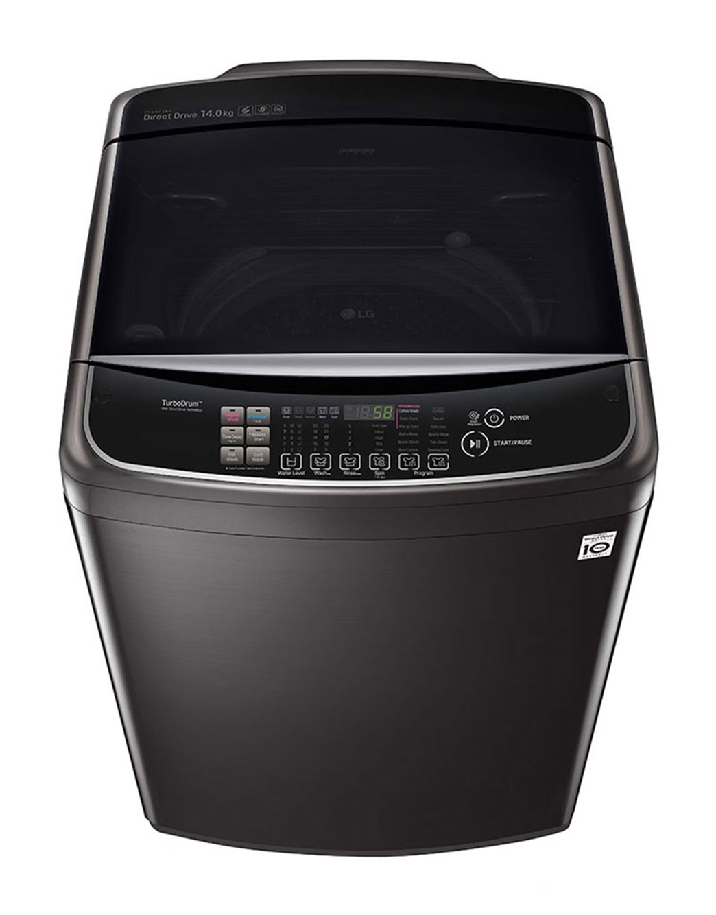 LG 14kg Top Load Washing Machine with TurboClean3D™ LG New Zealand