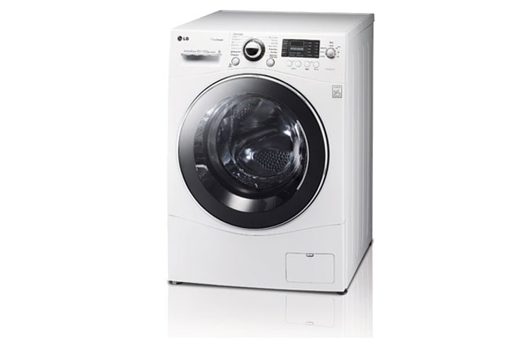 LG 8.5/4.5kg Direct Drive Front Load Steam Washer/Dryer, WD14030FD6, thumbnail 1