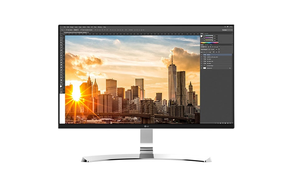 LG 27'' 4K Ultra High Definition ( UHD ) IPS Monitor, 27UD88-W