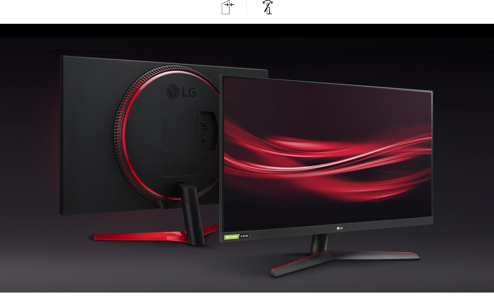 LG 31.5'' UltraGear™ Full HD Gaming Monitor with 165Hz, 1ms MBR and