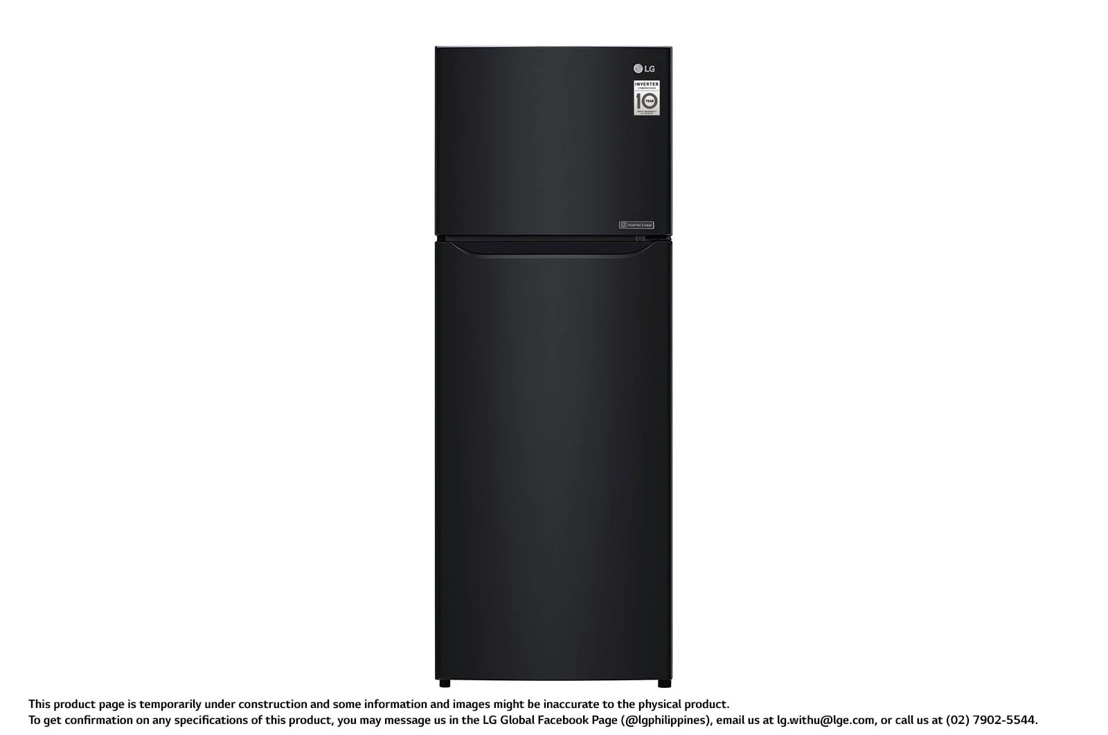 LG 8.0 cu.ft. Inverter Technology Two-Door Top Freezer Refrigerator, GR-C222SWCN