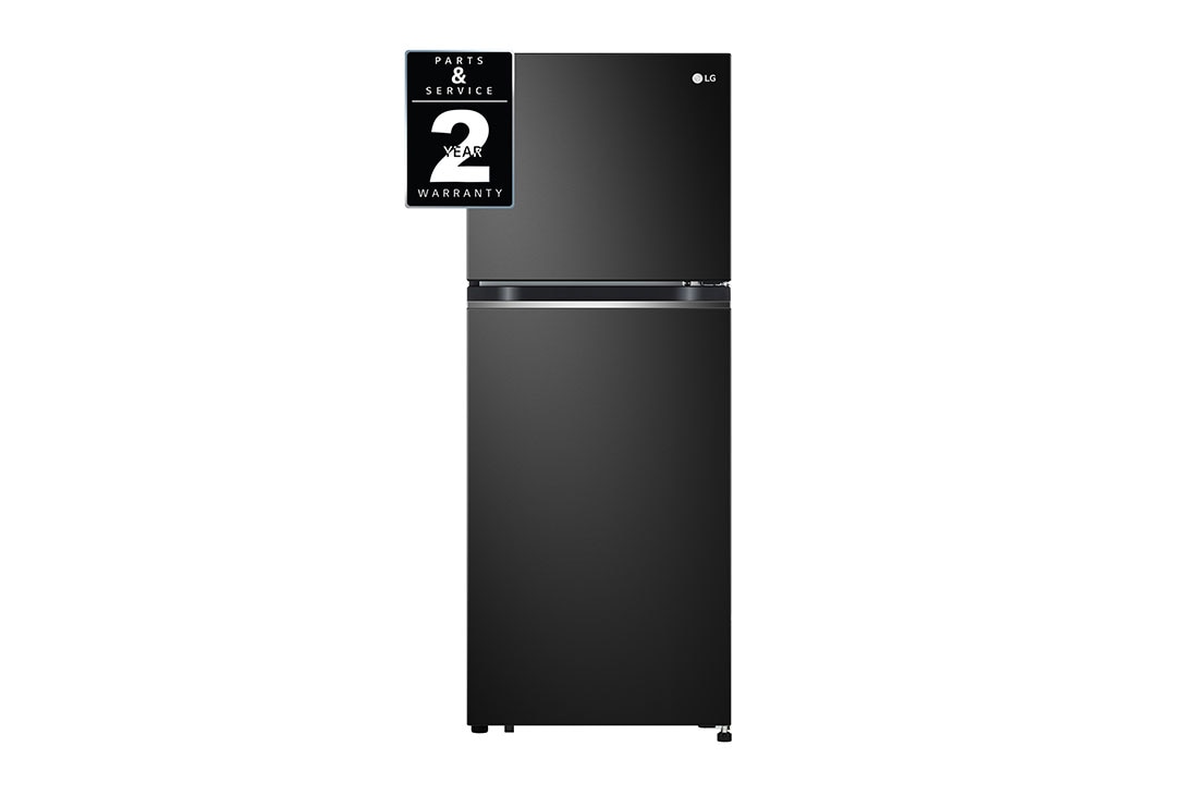 LG New Smart Inverter™ Top freezer with LINEAR Cooling™, front view, RVT-B083BS