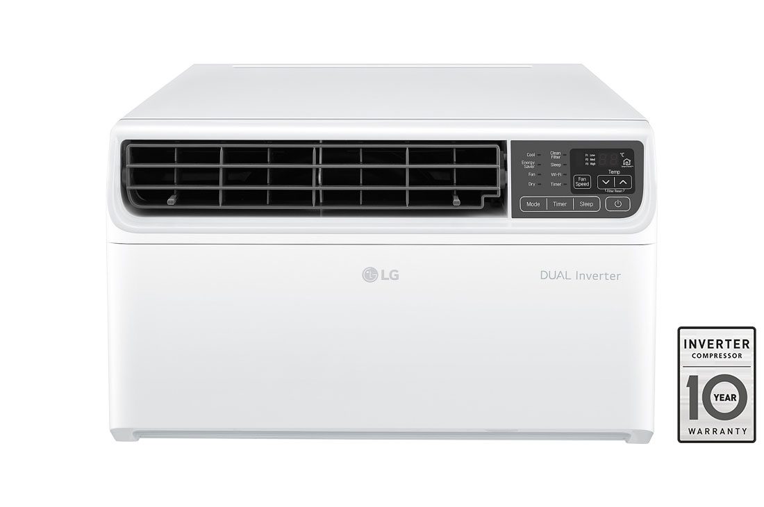 LG LA100WC 1.0 HP, Dual Inverter Compressor, 70 Energy Saving, Antibacterial Filter, Sleep