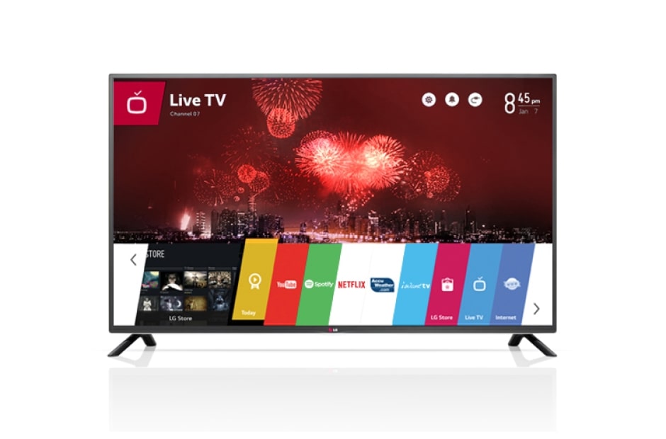 LG Smart TV with webOS, 55LB6310