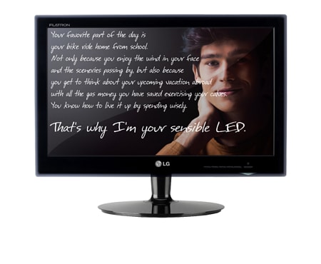 LG Monitor LED LCD firmy LG, seria E40, E2340S-PN