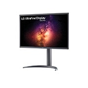 LG Monitor LG UltraFine 31,5” 4K OLED z technologią Pixel Dimming oraz 1M:1 Współczynnikiem Kontrastu 32EP950-B, Widok z boku pod kątem 15 stopni, 32EP950-B, thumbnail 4