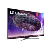 LG Monitor gamingowy UltraGear™ UHD 4K OLED 48”, Widok perspektywiczny, 48GQ900-B, thumbnail 5