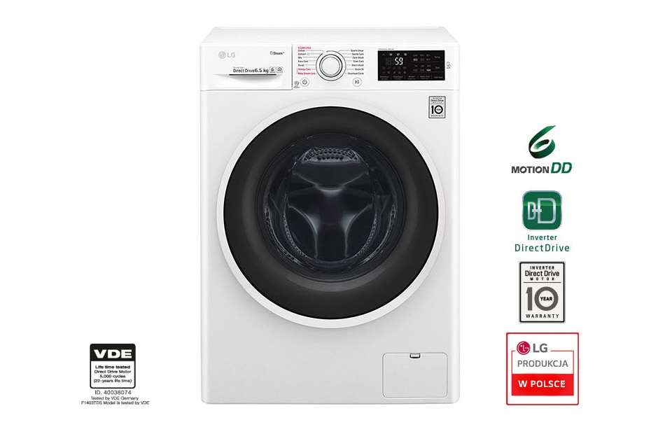 LG Pralka C4 slim SteamSpa 1000rpm, F0J6WY0W