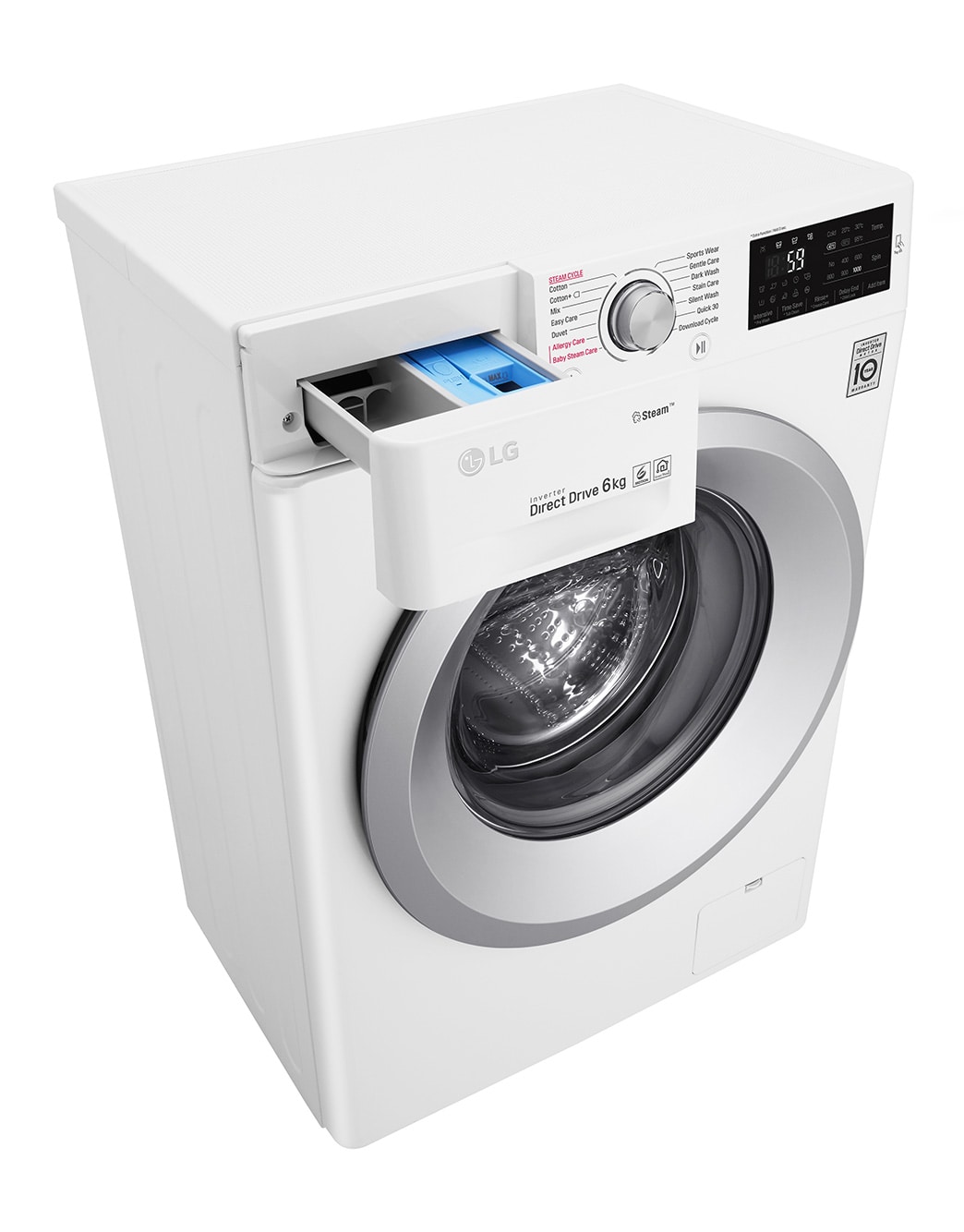 Pralka Slim LG F0J5NY4W | 6 kg | A+++| Silnik Direct Drive