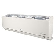 LG Stylowy klimatyzator ARTCOOL™  ze sprężarką DUAL Inverter, Kolor Beżowy, widok perspektywiczny w prawym górnym rogu, AB24BK, thumbnail 11