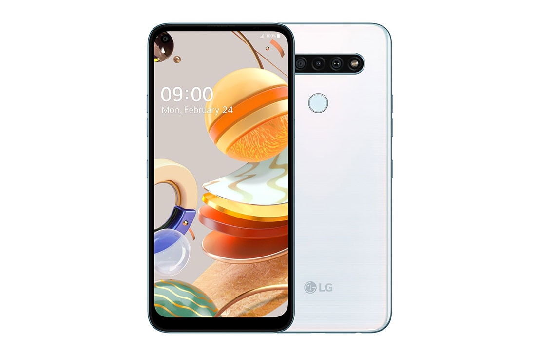 LG K61 White, LMQ630EAW-White