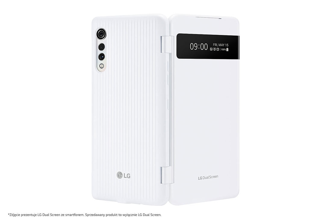 LG Dual Screen White [LG VELVET], LMG905N-White